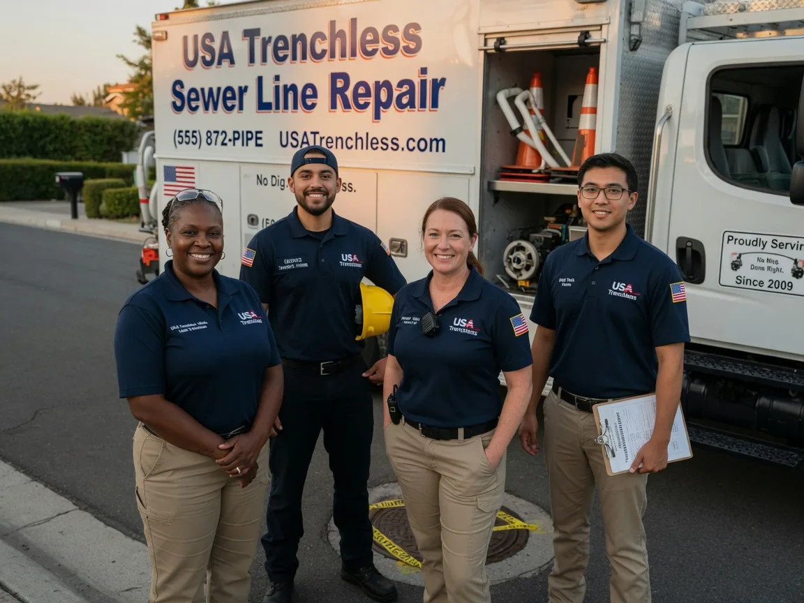Sewer Line Repair company in Doucette, TX